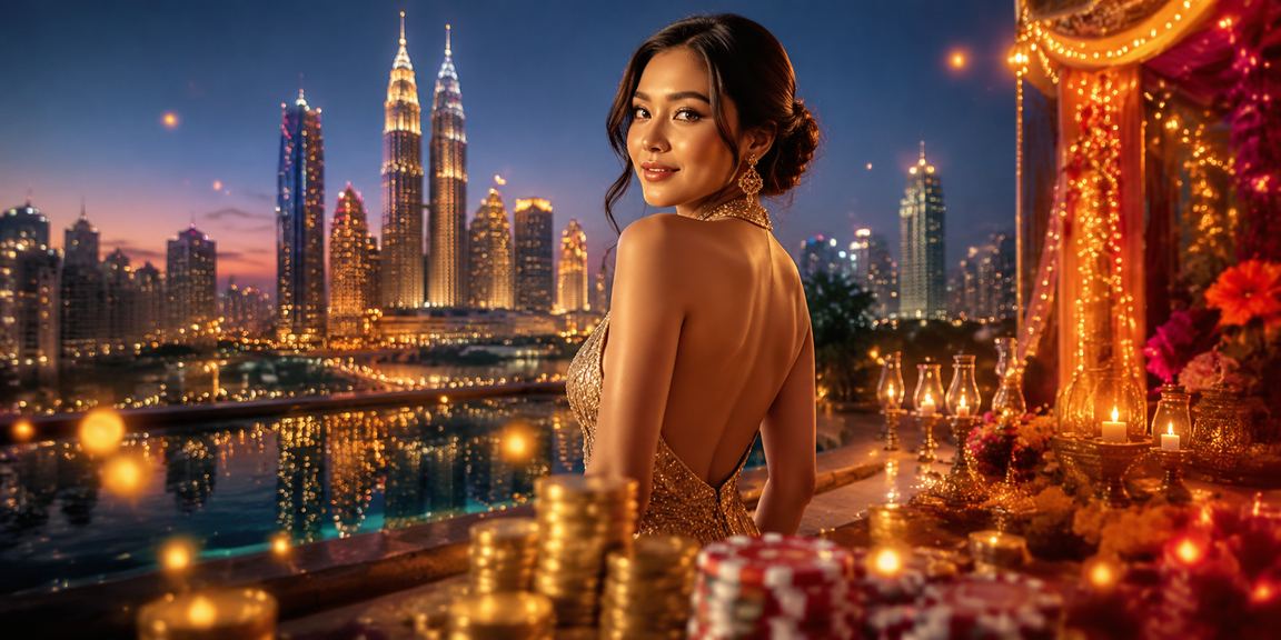 Suasana kasino dan ruang hiburan di Kuala Lumpur